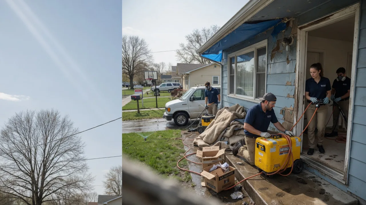 Basement Flood Cleanup in Lansing, MI near me